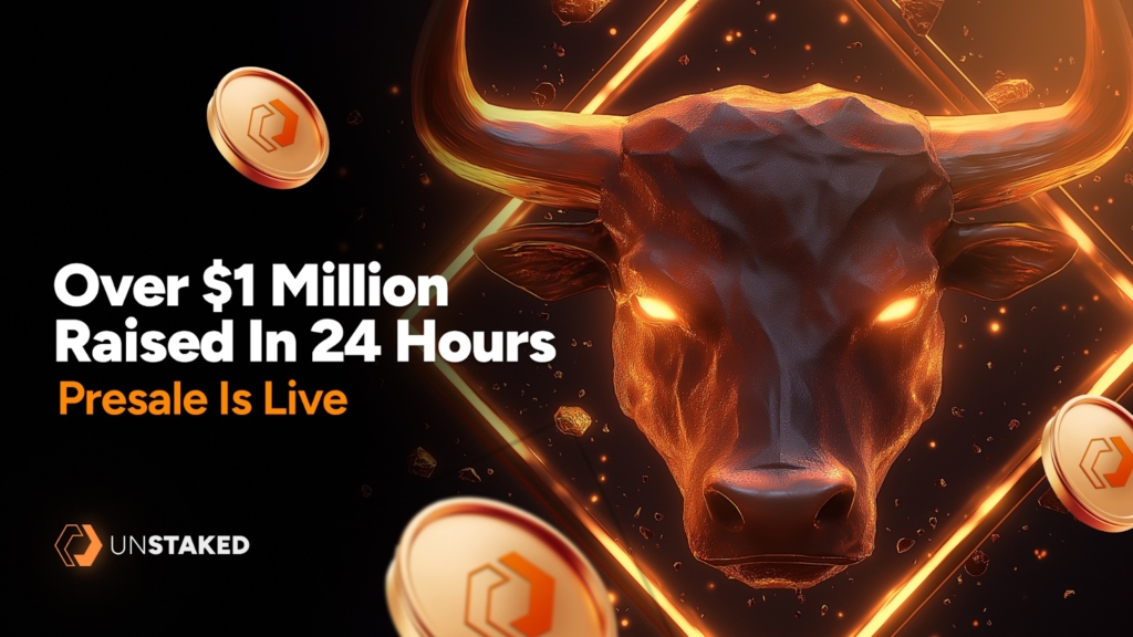 $5 Predicted for Unstaked as Presale Raises $1M Just 24 Hrs! Hedera TVL Surges to $169M & Stellar Reclaims $0.27